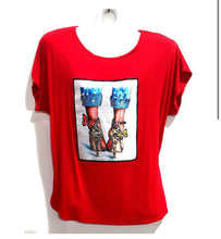 Load image into Gallery viewer, Bling heel Butterfly Shirts