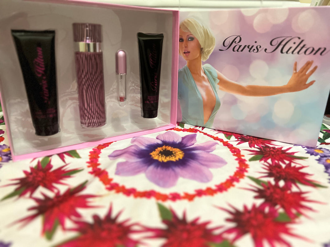 Paris Hilton 4 Pc  Perfume Set