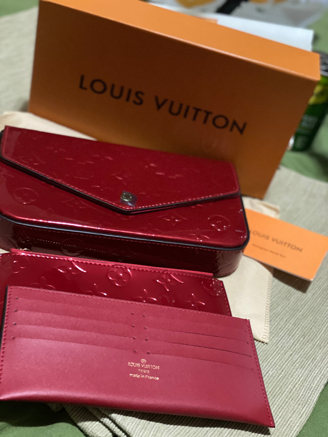 LV 3 Pcs Candy apply red