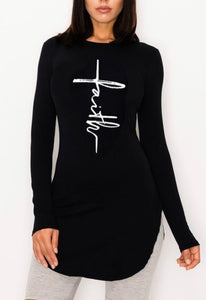 Faith tee long sleeve