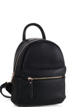 Load image into Gallery viewer, BackPack Faux Vegan leather
