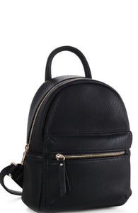 BackPack Faux Vegan leather