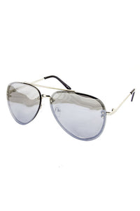 Rimless Unisex Aviator sunglasses