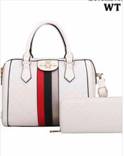 Load image into Gallery viewer, 2 pc Handbags with matching wallet
