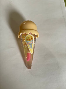 Ice cream Cone Lip Gloss Clear gloss