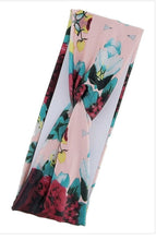 Load image into Gallery viewer, Flower Print Fashion Headwrap
