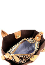 Load image into Gallery viewer, Leopard Bag Medium 2 pc
