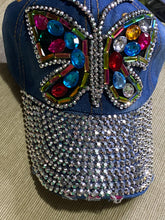 Load image into Gallery viewer, Butterfly Bling hat
