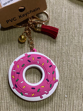 Load image into Gallery viewer, Donut key chains
