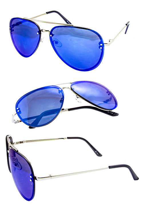 Rimless Unisex Aviator sunglasses