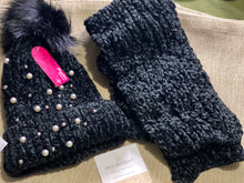 Load image into Gallery viewer, Beaded Hat and scarf set
