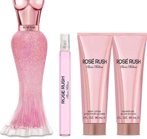 Rose crush Paris Hilton 4 pc set perfume