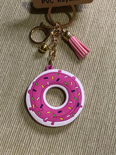 Load image into Gallery viewer, Donut key chains
