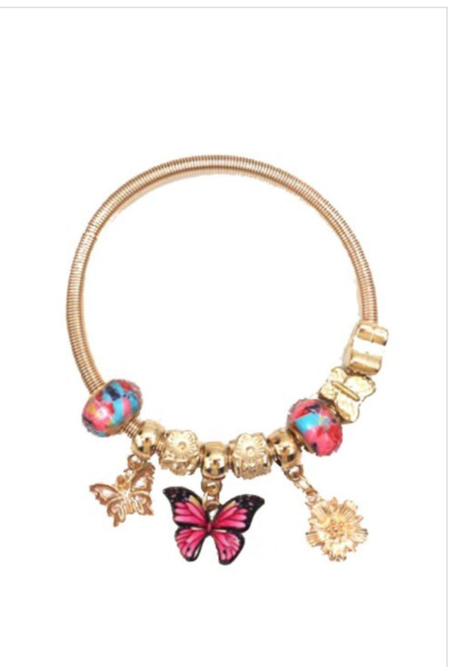 Butterfly Bracelet stretchable