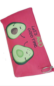 Avocado Theme Pouch/ Makeup bag