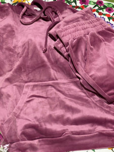 2 Pc velour suits