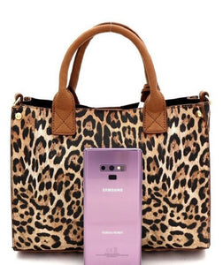 Leopard Bag Medium 2 pc