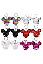 Load image into Gallery viewer, Mickey Novelty Sequin key Chain
