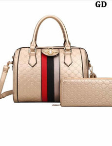 2 pc Handbags with matching wallet