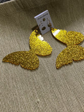 Load image into Gallery viewer, Large Butterfly Earrings
