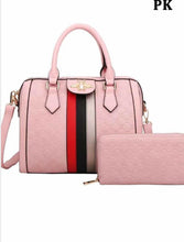 Load image into Gallery viewer, 2 pc Handbags with matching wallet
