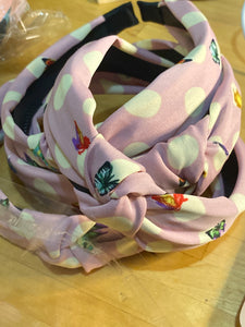 Butterfly Center Knotted Fashion Headband