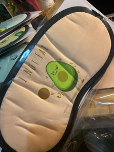 Avocado Theme Sleeping Mask