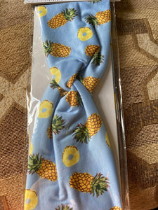 Pineapple Print Headwrap