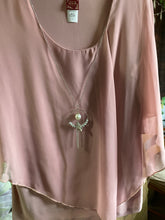 Load image into Gallery viewer, Plus Size Blouse with Necklace
