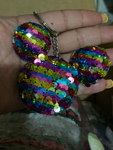 Load image into Gallery viewer, Mickey Novelty Sequin key Chain
